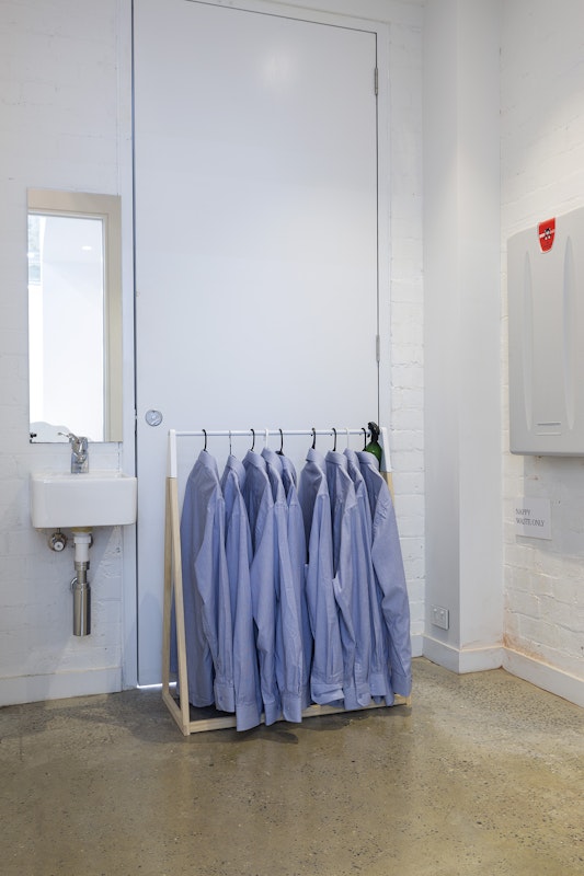 Sam George and Lisa Radford, Veronica Franco v Instagram, presented at Gertrude Glasshouse 2022. Photo: Christian Capurro.