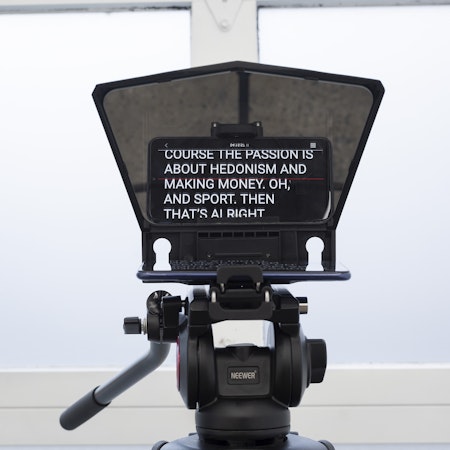 Sam George and Lisa Radford, Veronica Franco v Instagram, presented at Gertrude Glasshouse 2022. Photo: Christian Capurro.