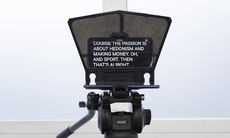 Sam George and Lisa Radford, Veronica Franco v Instagram, presented at Gertrude Glasshouse 2022. Photo: Christian Capurro.