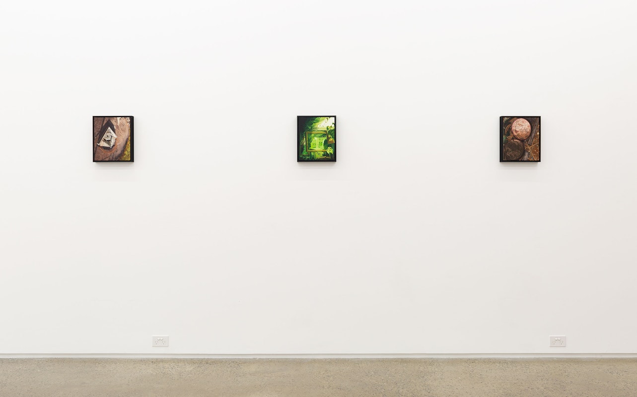 Installation view of Ann Debono's Sieve See at Gertrude Glasshouse in 2022. Photo: Christian Capurro