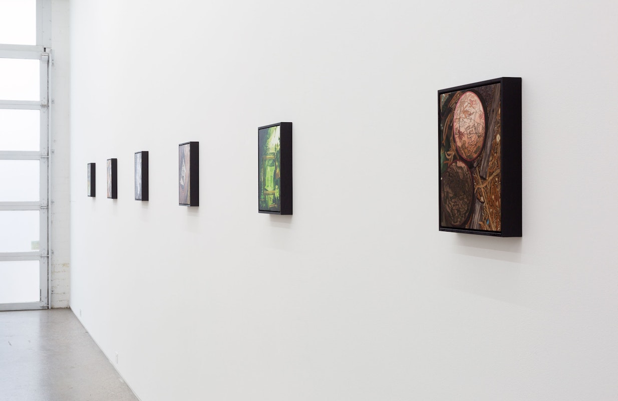 Installation view of Ann Debono's Sieve See at Gertrude Glasshouse in 2022. Photo: Christian Capurro