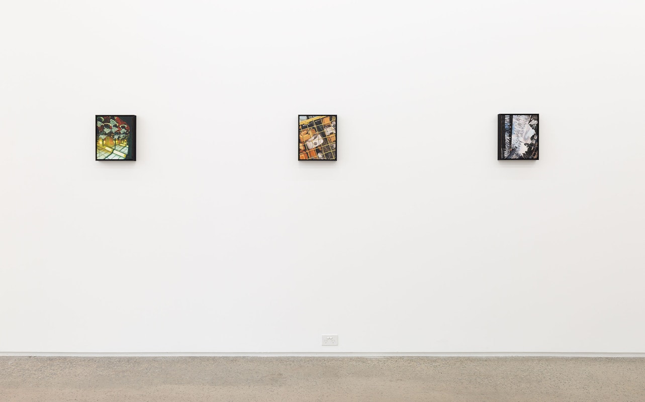 Installation view of Ann Debono's Sieve See at Gertrude Glasshouse in 2022. Photo: Christian Capurro