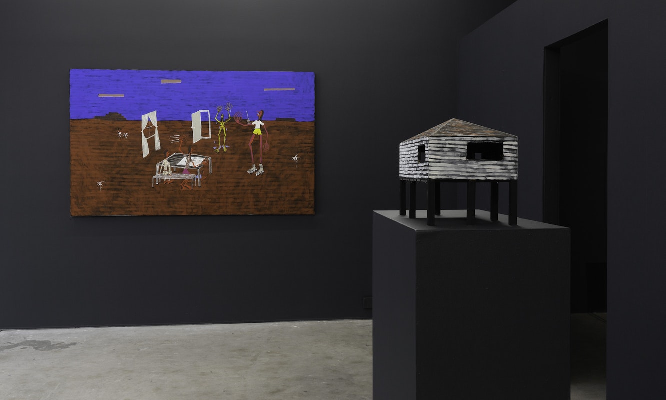Installation view of Gertrude Studios 2022, curated by Tim Riley Walsh, featuring work by Mia Boe at Gertrude Contemporary. Photo: Christian Capurro.