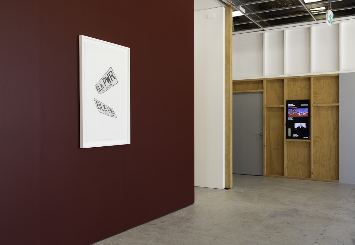 Installation view of Ryan Presley, 'Fresh Hell' at Gertrude Contemporary, 2023. Photo: Christian Capurro.