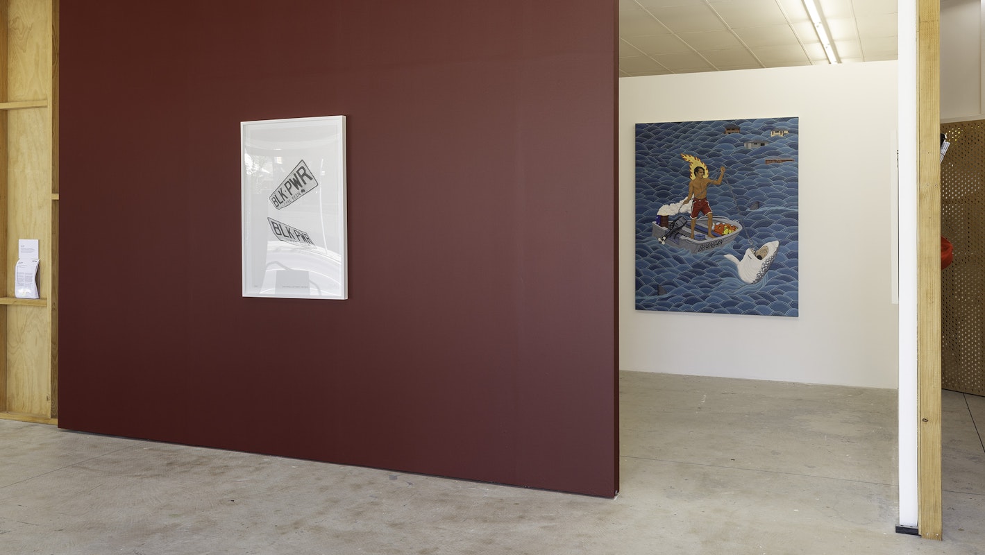 Installation view of Ryan Presley, 'Fresh Hell' at Gertrude Contemporary, 2023. Photo: Christian Capurro.