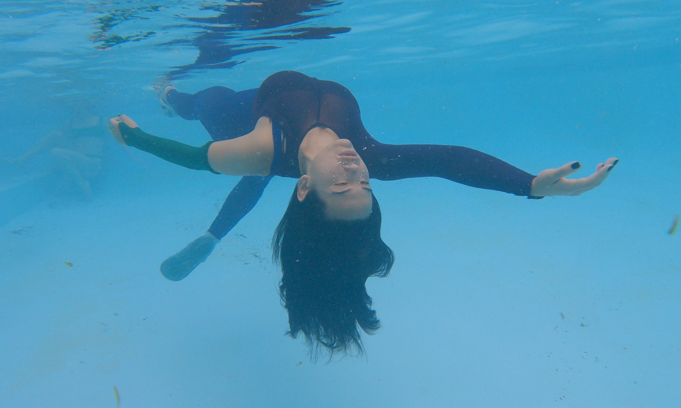 Amrita Hepi, 'The Anguilla Pursuit' (video still), 2022. Courtesy of the artist and Anna Schwartz Gallery.