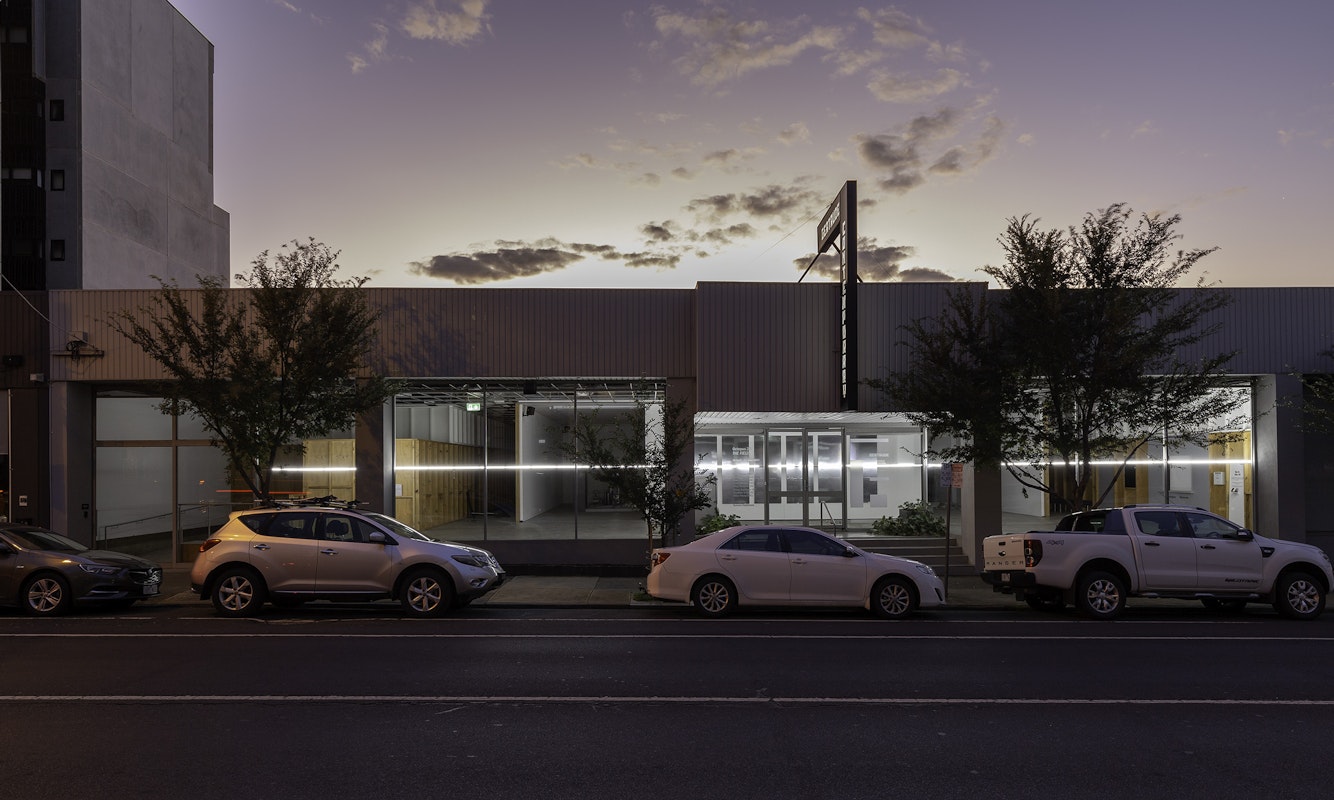 Installation view of Octopus 23: THE FIELD curated by Tamsen Hopkinson. Presented at Gertrude Contemporary, 2023. Photo: Christian Capurro