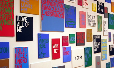 Maria Cruz, Give me Something, 2005, installation view, Gertrude Contemporary, courtesy and © the artist, photography: John Brash. Documentation courtesy of the Gertrude Archive.