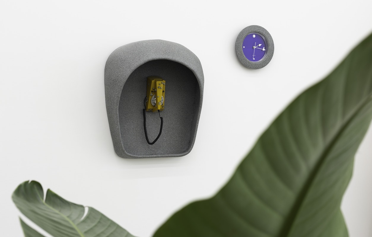 Installation view, Narelle Desmond, 'On Hold (Opus Number 1), presented at Gertrude Glasshouse 2023. Photo: Christian Capurro