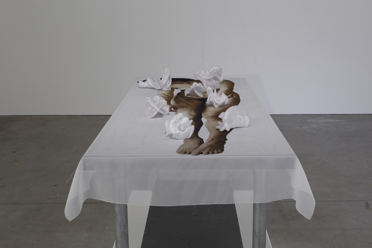 Lilian Steiner, 'Fossils', 2023, Gertrude Contemporary, 2023. Photo: Christian Capurro.