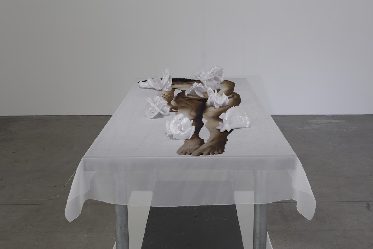 Lilian Steiner, 'Fossils', 2023, Gertrude Contemporary, 2023. Photo: Christian Capurro.