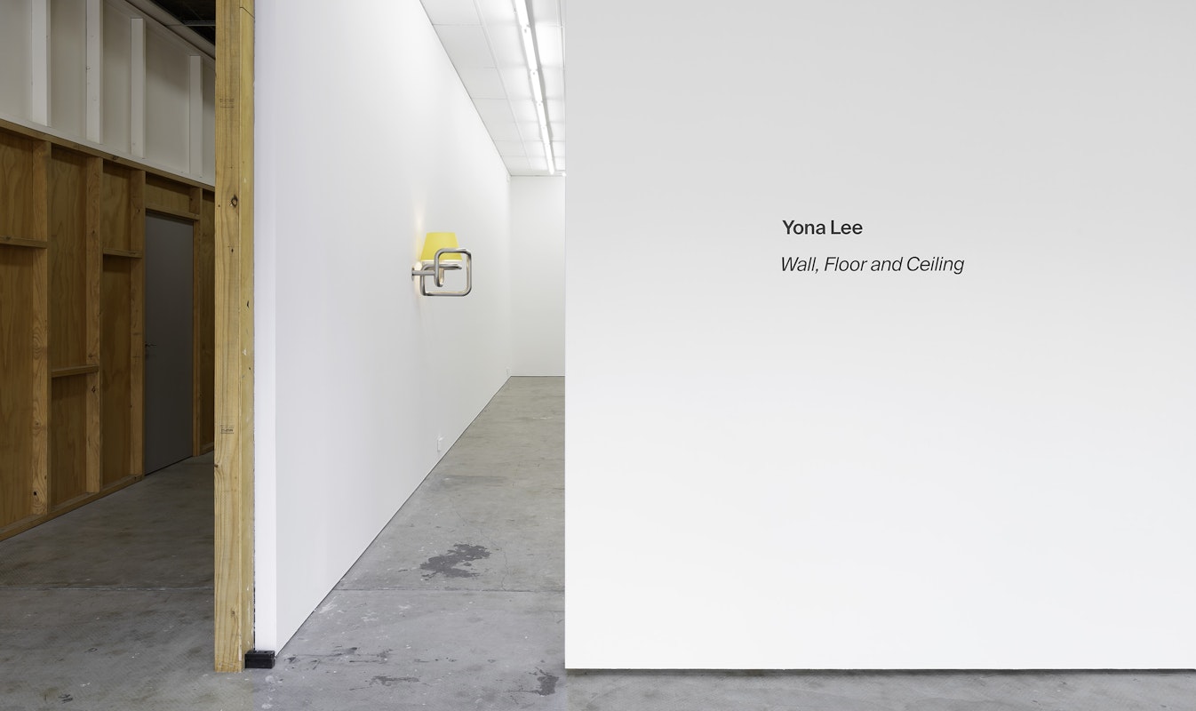 Yona Lee, 'Wall, Floor and Ceiling', Gertrude Contemporary, 2023. Photo: Christian Capurro.