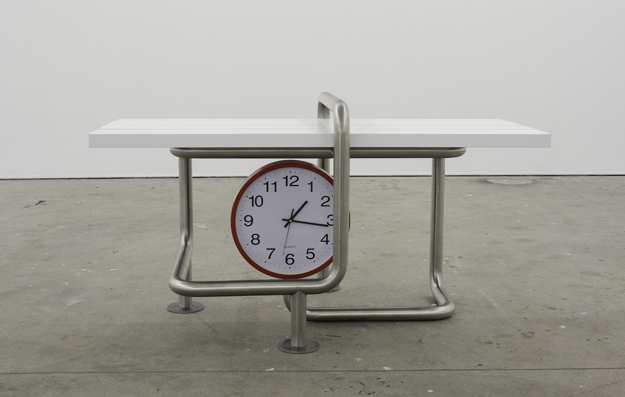 Yona Lee, 'Clock Bench', 2023, Gertrude Contemporary, 2023. Photo: Christian Capurro.