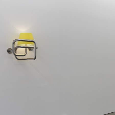 Installation view of Yona Lee, 'Wall, Floor and Ceiling', at Gertrude Contemporary, 2023. Photo: Christian Capurro.