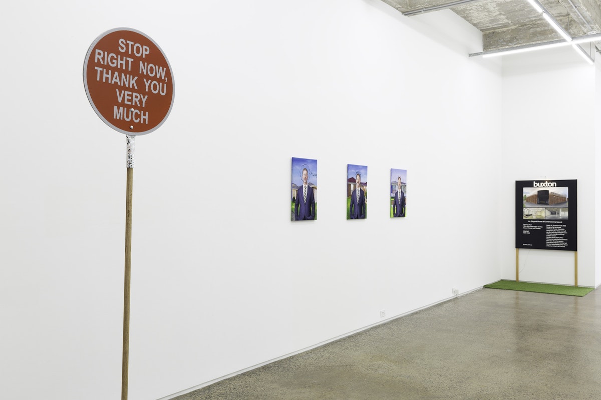 Installation view of Scotty So, 'Developing Sunset', Gertrude Glasshouse, 2023. Photo: Christian Capurro