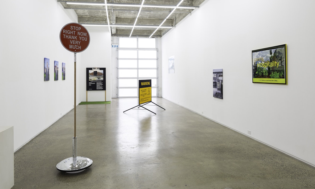 Installation view of Scotty So, 'Developing Sunset', Gertrude Glasshouse, 2023. Photo: Christian Capurro