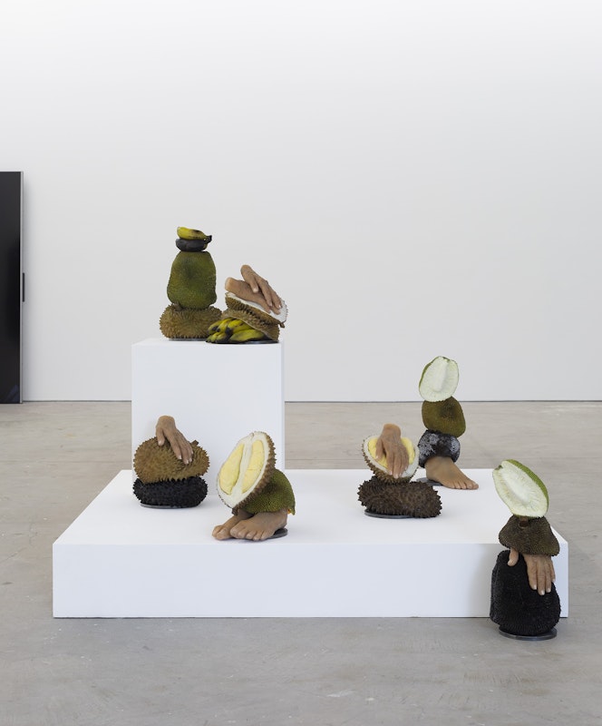Installation view of Gertrude Studios 2023, featuring works by Nathan Beard. Photo: Christian Capurro