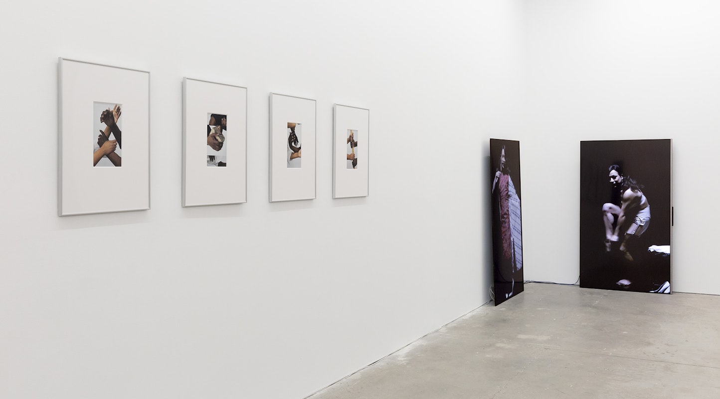 Installation view of Gertrude Studios 2023, featuring works by Arini Byng and Scotty So. Photo: Christian Capurro