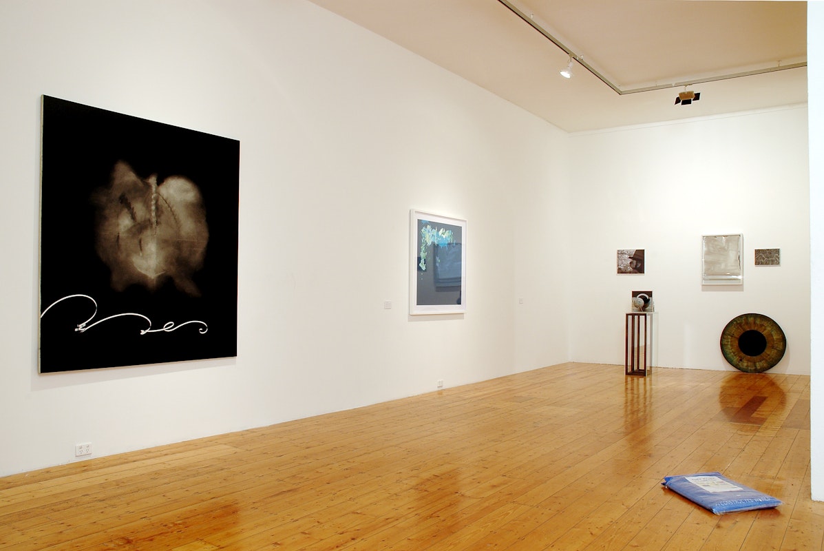 Install View of 'A Short Ride In A Fast Machine; 1985-2005' at 200 Gertrude Street, 2005.