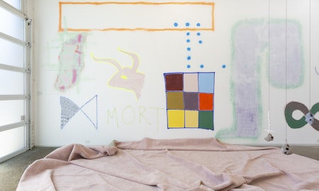 Mikala Dwyer & Paul Yore, Glasshouse/Stonehouse 2024: LA SALLE DES TAUREAUX, presented at Gertrude Glasshouse, 2024. Courtesy of the artists and representing galleries: 1301SW, Naarm Melbourne; Roslyn Oxley9 Gallery, Eora Sydney; STATION, Naarm Melbourne and Eora Sydney; and Hugo Mitchell Gallery, Tarndanya Adelaide. Photo: Christian Capurro