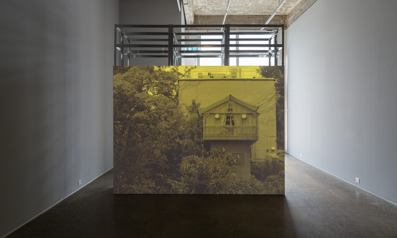 Installation view of Ruth Höflich, The Flood, presented at Gertrude Glasshouse as part of Photo International Festival of Photography, 2024. Photo: Christian Capurro