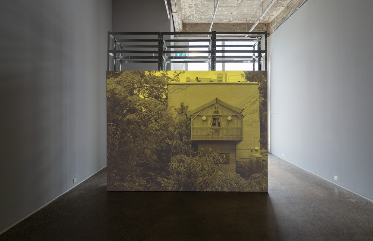 Installation view of Ruth Höflich, The Flood, presented at Gertrude Glasshouse as part of Photo International Festival of Photography, 2024. Photo: Christian Capurro