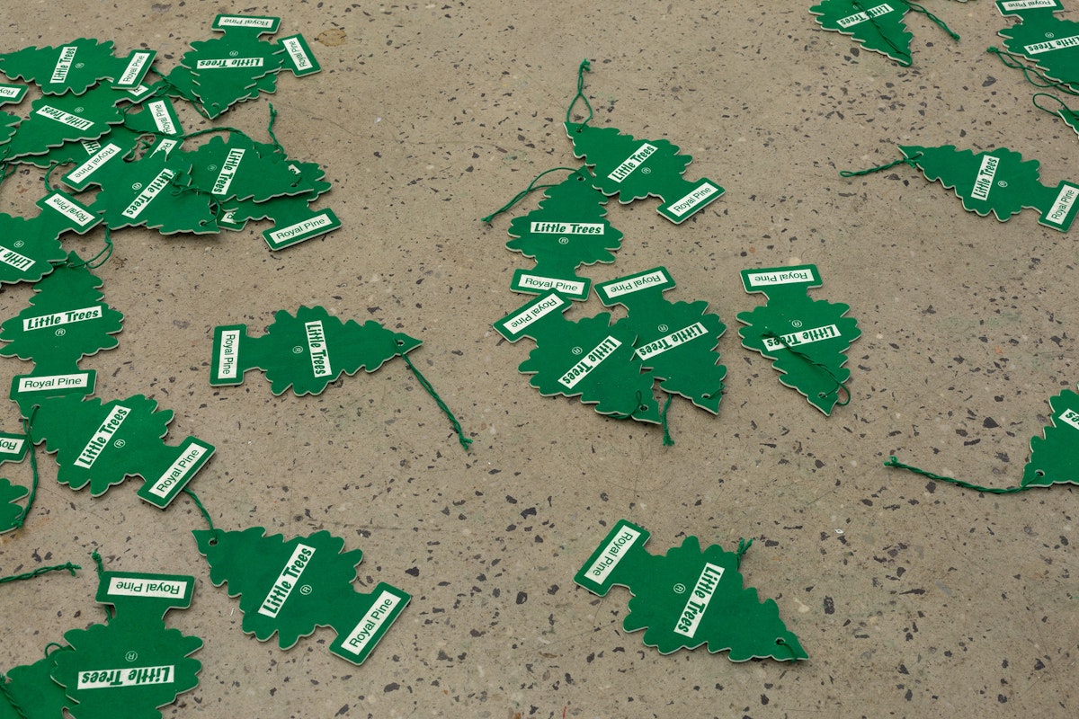 Installation view of An Unbroken Surface by Dane Mitchell, presented at Gertrude Glasshouse, 2024. Photo: Christian Capurro