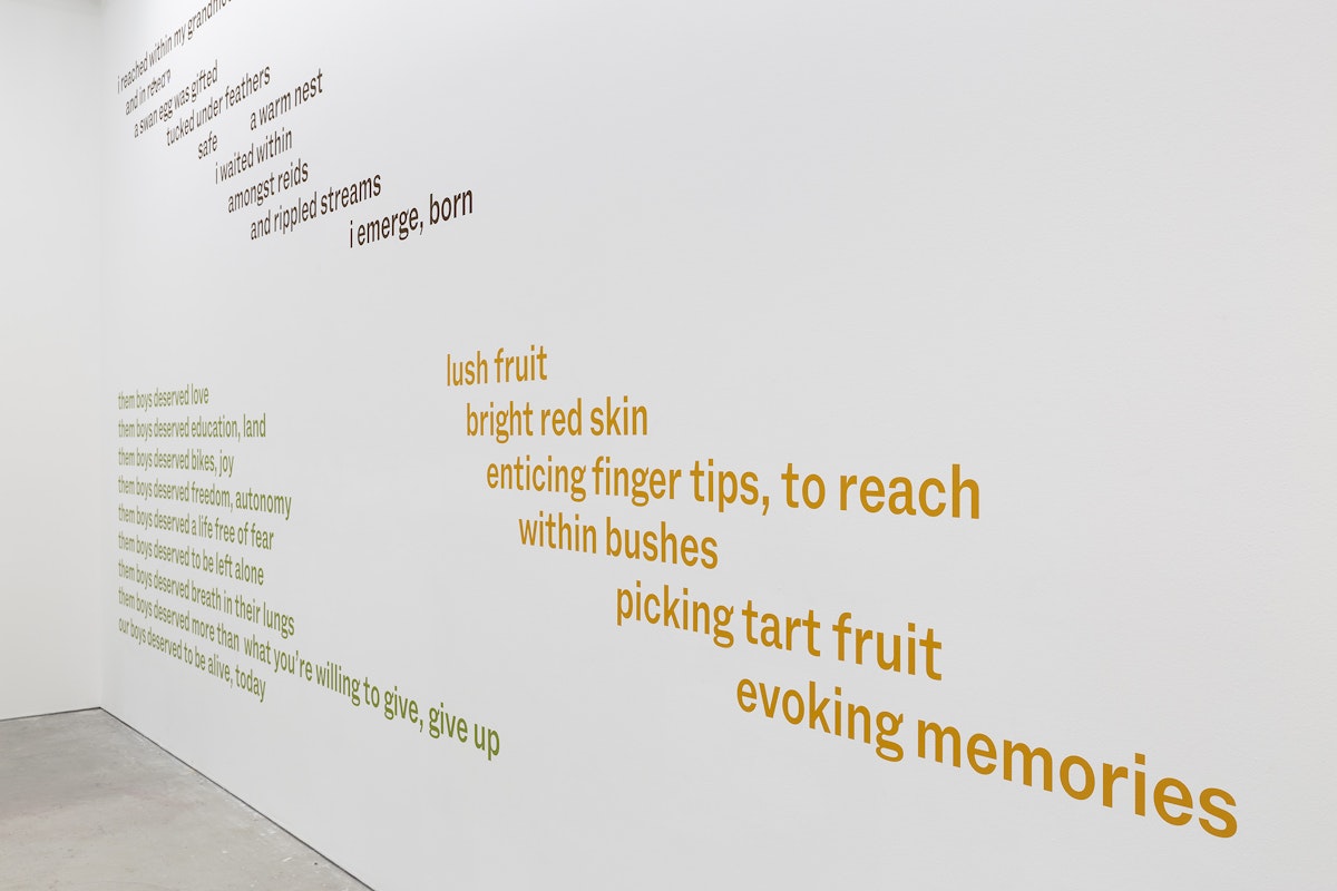 Installation view of Octopus 24: Ricochet curated by Patrice Sharkey, featuring works by Dominic Guerrera, presented at Gertrude Contemporary, 2024. Photo: Christian Capurro.