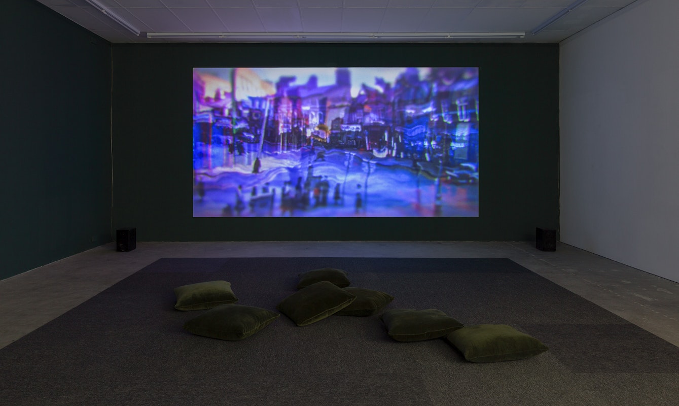 Installation detail of Octopus 24: Ricochet curated by Patrice Sharkey, featuring work by Cosey Fanni Tutti, presented at Gertrude Contemporary, 2024. Photo: Christian Capurro.