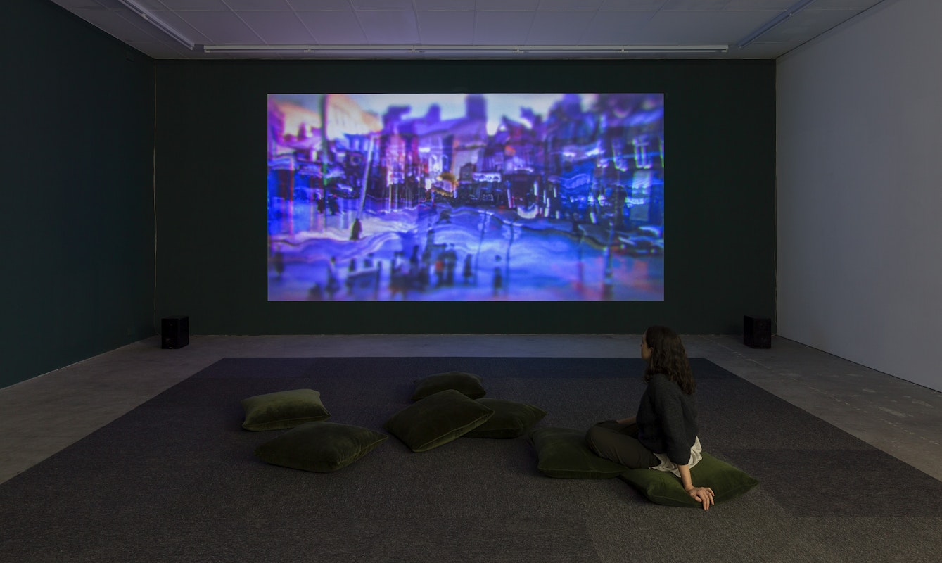 Installation detail of Octopus 24: Ricochet curated by Patrice Sharkey, featuring work by Cosey Fanni Tutti, presented at Gertrude Contemporary, 2024. Photo: Christian Capurro.