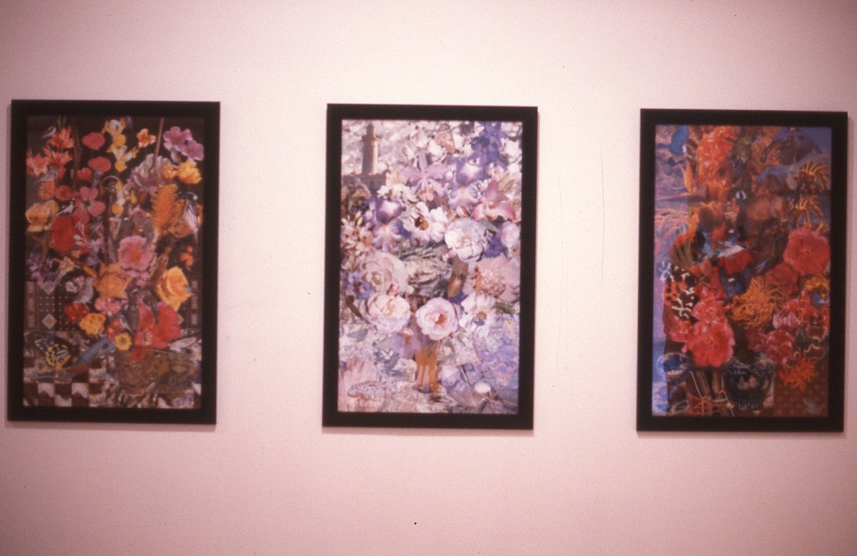 Installation view of The Gothic: Perversity and its Pleasure, curated by Robyn McKenzie, featuring works by Fiona MacDonald, presented at 200 Gertrude Street, 1987. Courtesy of the Gertrude Archive.
