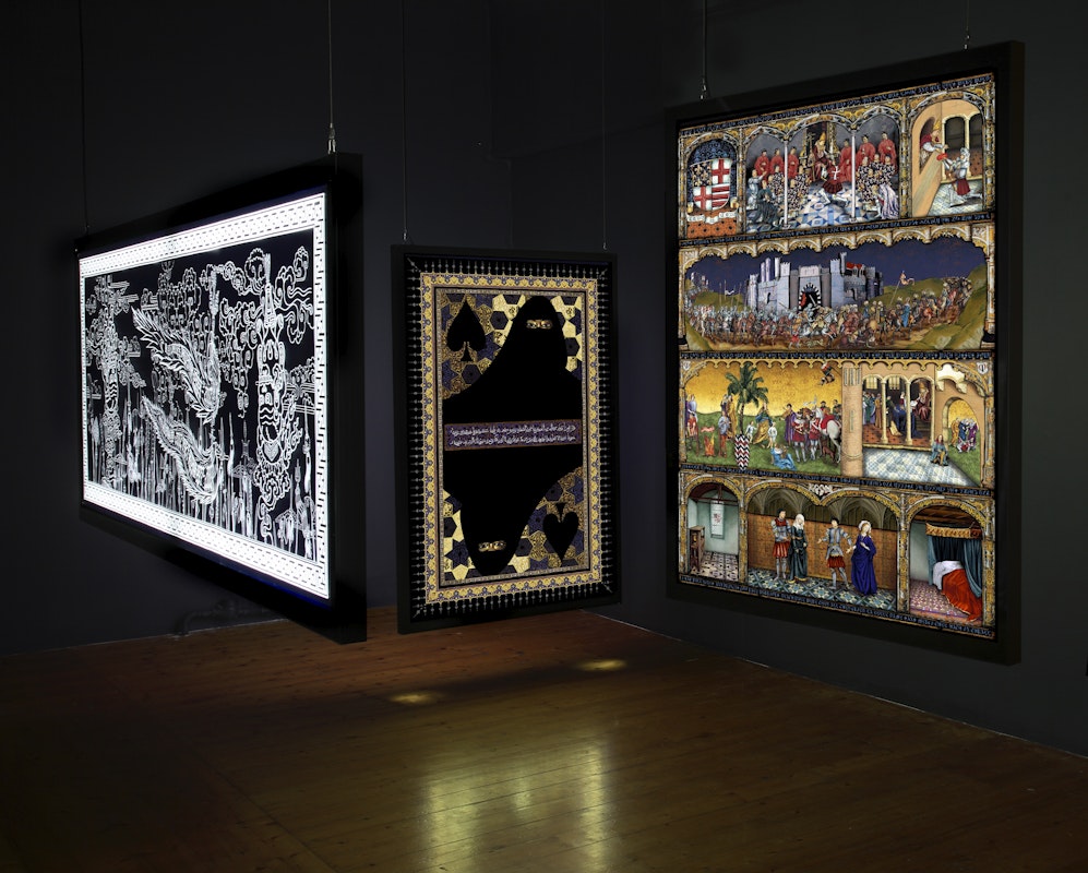 Installation view of Mark Hilton, Collective Autonomy, presented at Gertrude Contemporary, 2006. Photo courtesy of the Gertrude Archive.