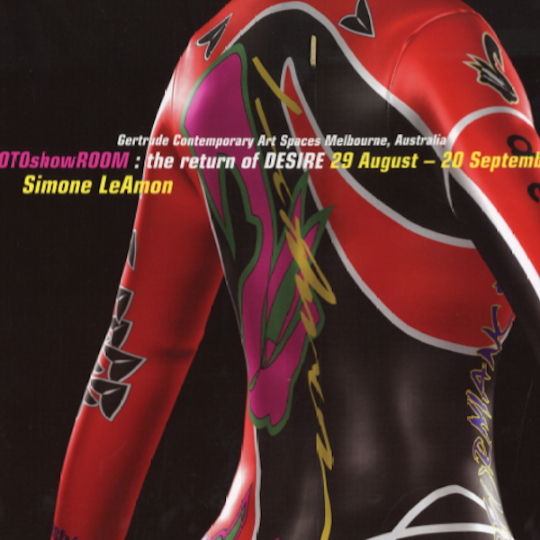 Simone LeAmon, MOTO Showroom, presented at Gertrude Contemporary Art Spaces, 2003. Courtesy of the artist and the Gertrude Archive.