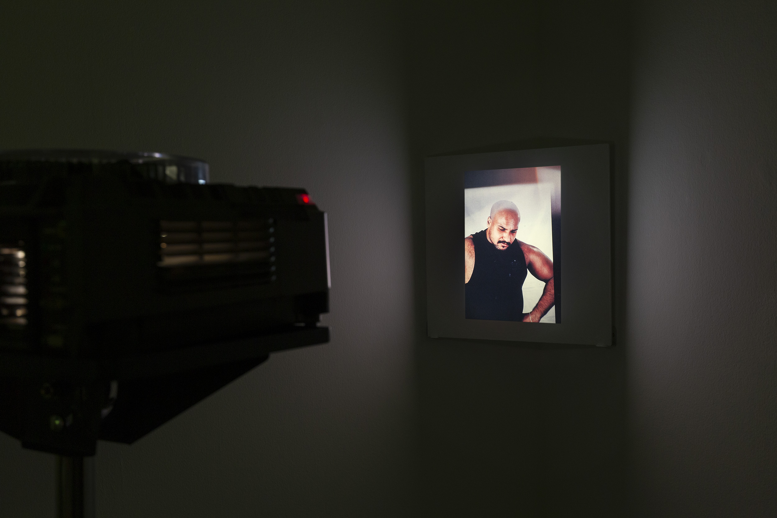 Installation view of Ezz Monem, And He Said: This is Power?, presented at Gertrude Glasshouse, 2024. Courtesy of the artist and THIS IS NO FANTASY, Naarm Melbourne. Photo: Christian Capurro