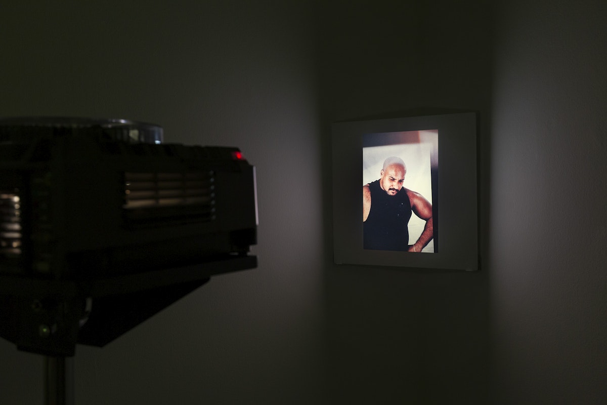 Installation view of Ezz Monem, And He Said: This is Power?, presented at Gertrude Glasshouse, 2024. Courtesy of the artist and THIS IS NO FANTASY, Naarm Melbourne. Photo: Christian Capurro