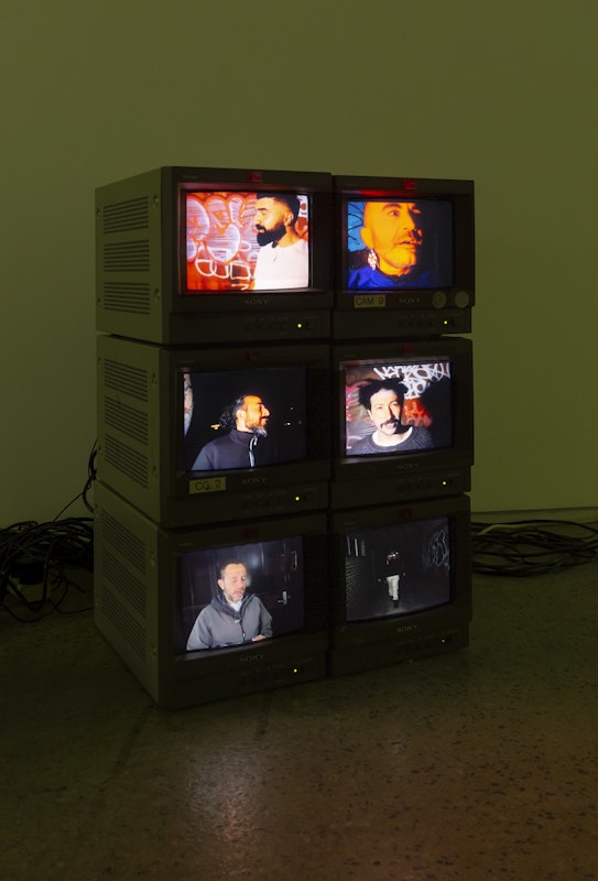 Installation view of Ezz Monem, And He Said: This is Power?, presented at Gertrude Glasshouse, 2024. Courtesy of the artist and THIS IS NO FANTASY, Naarm Melbourne. Photo: Christian Capurro