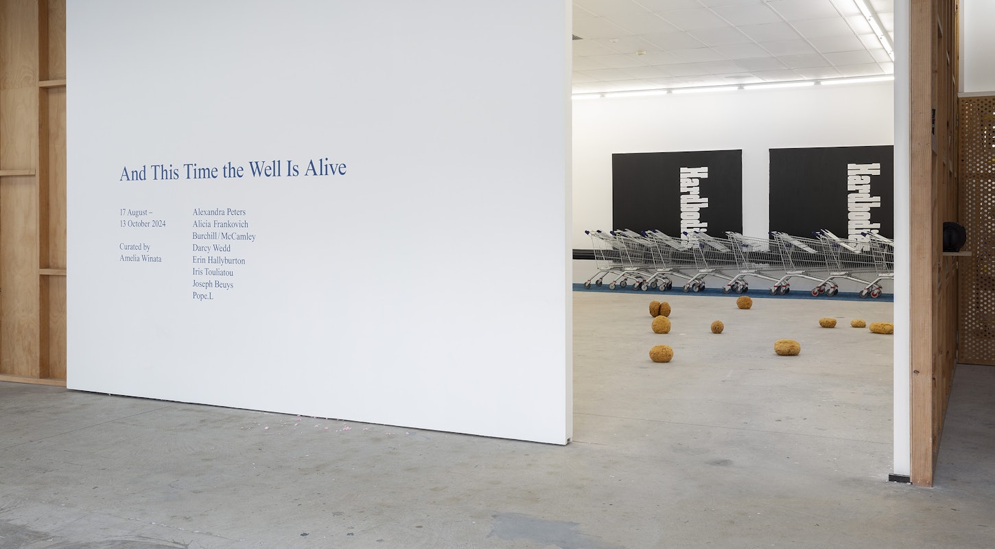 Installation view, And This Time the Well Is Alive, Gertrude Contemporary, Naarm Melbourne, 2024, image courtesy and © the artists, photograph: Christian Capurro