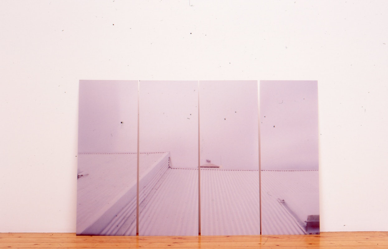 Detail, Sarah Ryan, Octopus 3: Still time, presented at 200 Gertrude Street, 2002. Image courtesy of the Gertrude Archive.