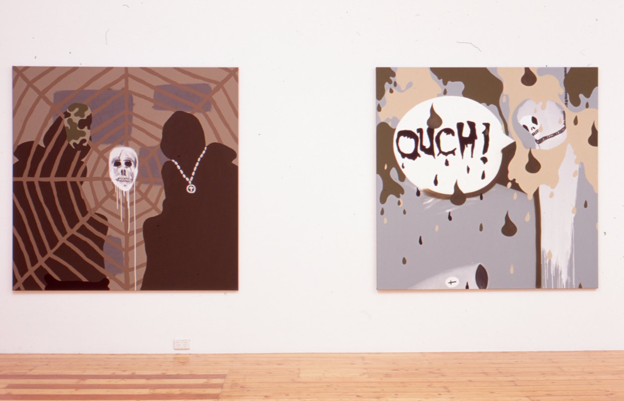 Installation view, Octopus 3: Still time, presented at 200 Gertrude Street, 2002. Image courtesy of the Gertrude Archive.