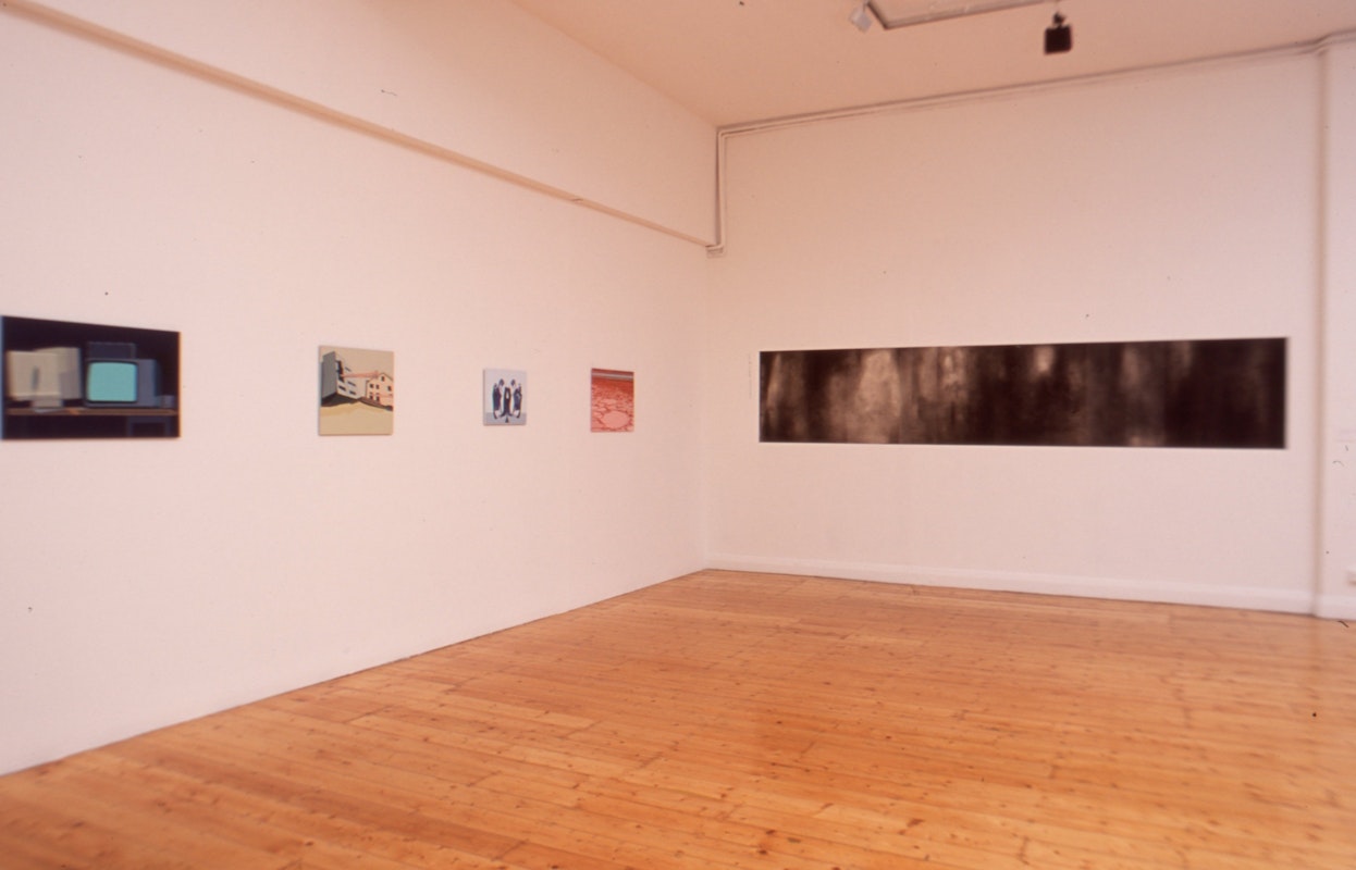 Installation view, Octopus 3: Still time, presented at 200 Gertrude Street, 2002. Image courtesy of the Gertrude Archive.