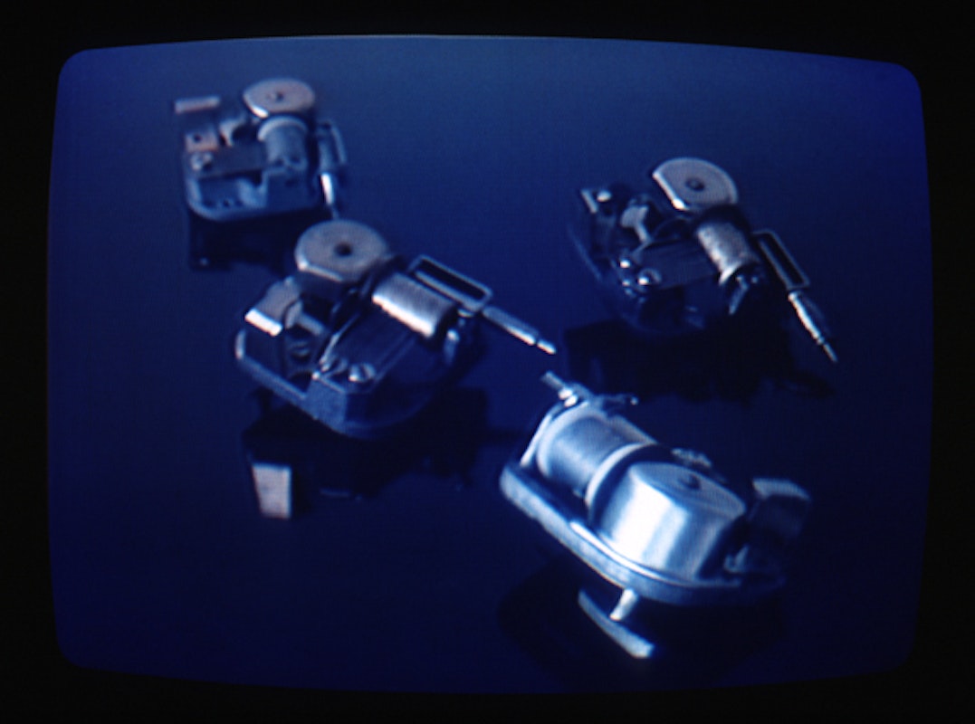 Detail, Sally Mannall, Octopus 3: Still time, presented at 200 Gertrude Street, 2002. Image courtesy of the Gertrude Archive.