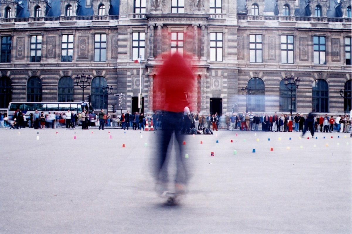 Detail, Shan Gladwell, Octopus 3: Still time, presented at 200 Gertrude Street, 2002. Image courtesy of the Gertrude Archive.
