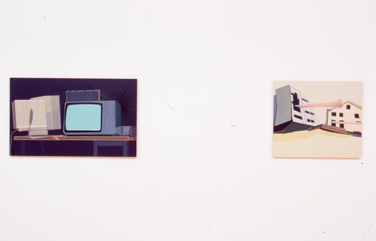 Detail, Nadine Christensen, Octopus 3: Still time, presented at 200 Gertrude Street, 2002. Image courtesy of the Gertrude Archive.