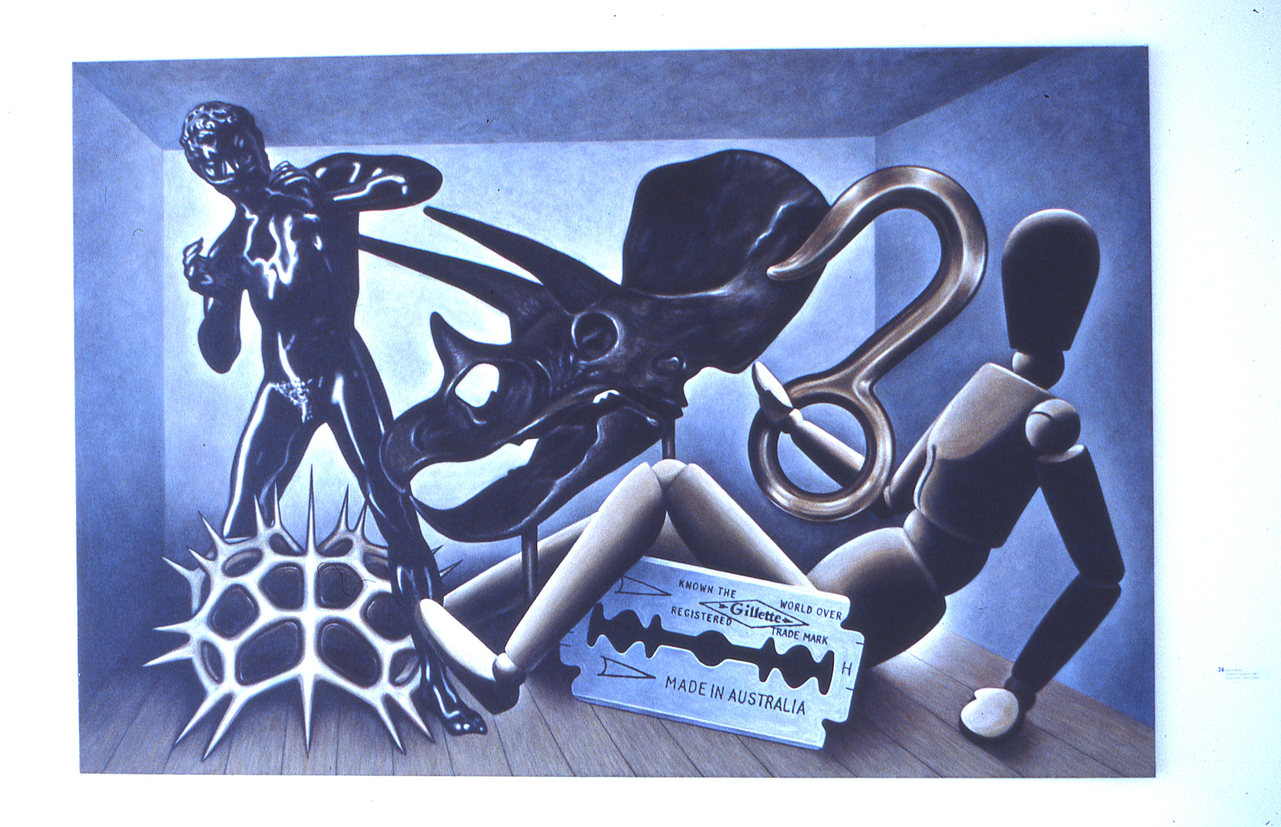 David Wadelton, untitled, 1988, The Studio Artists 1988, 200 Gertrude Street. Courtesy and copyright the artist. Image courtesy of the Gertrude Archive.