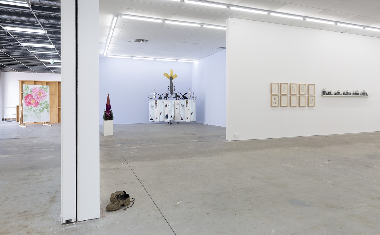 Installation view, Gertrude Studios, Gertrude Contemporary, Naarm Melbourne, 2024, image courtesy and © the artists, photograph: Christian Capurro.