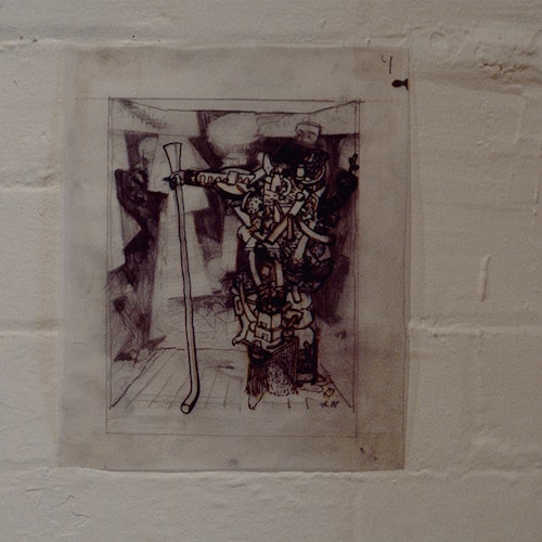 David Ralph, untitled, work on paper, 1989. Courtesy and copyright the artist. Image courtesy of the Gertrude Archive.