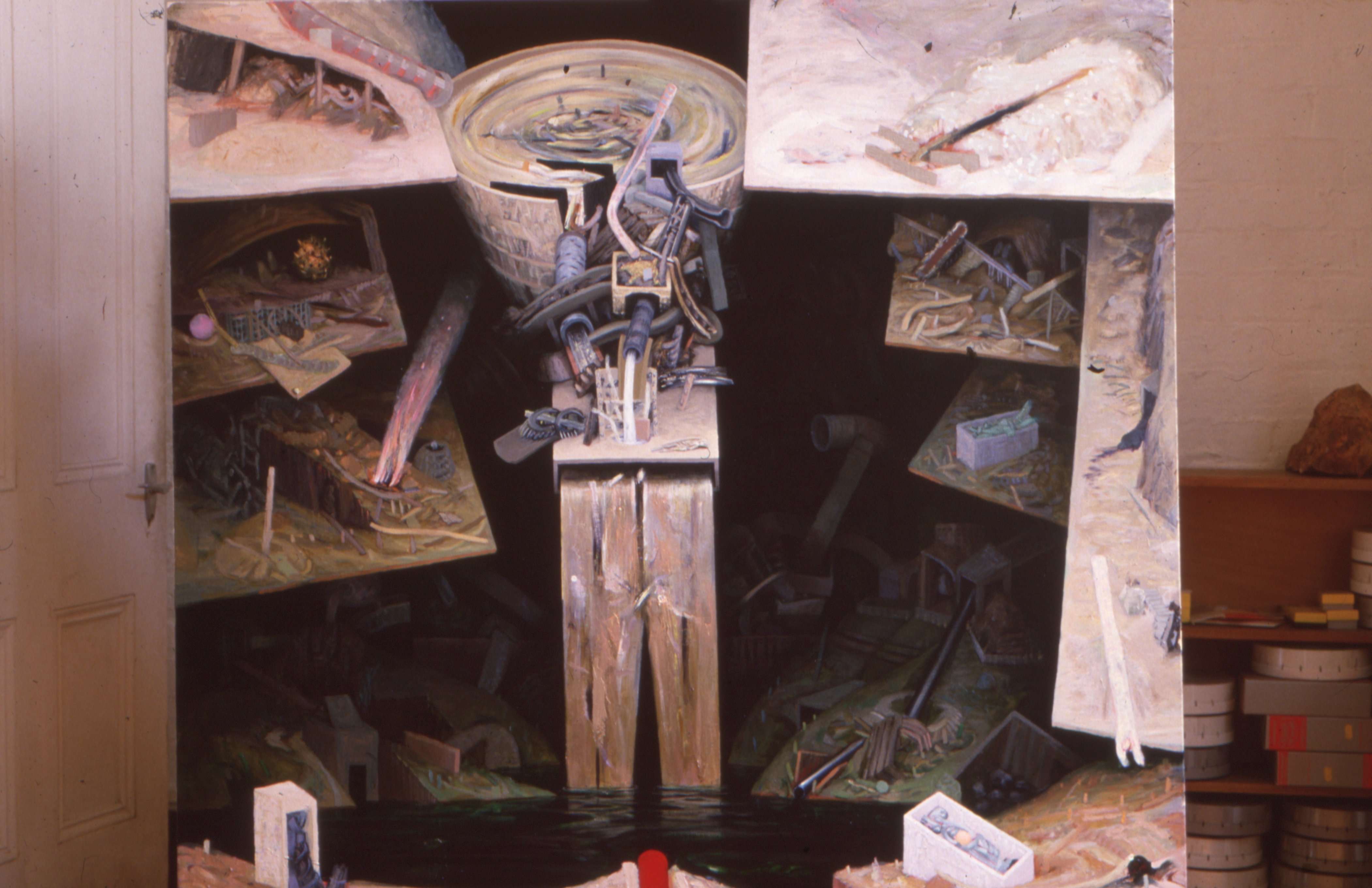 Tim Ralph, untitled, 1987, acrylic on linen. Courtesy and copyright the artist. Image courteys of the Gertrude Archive.