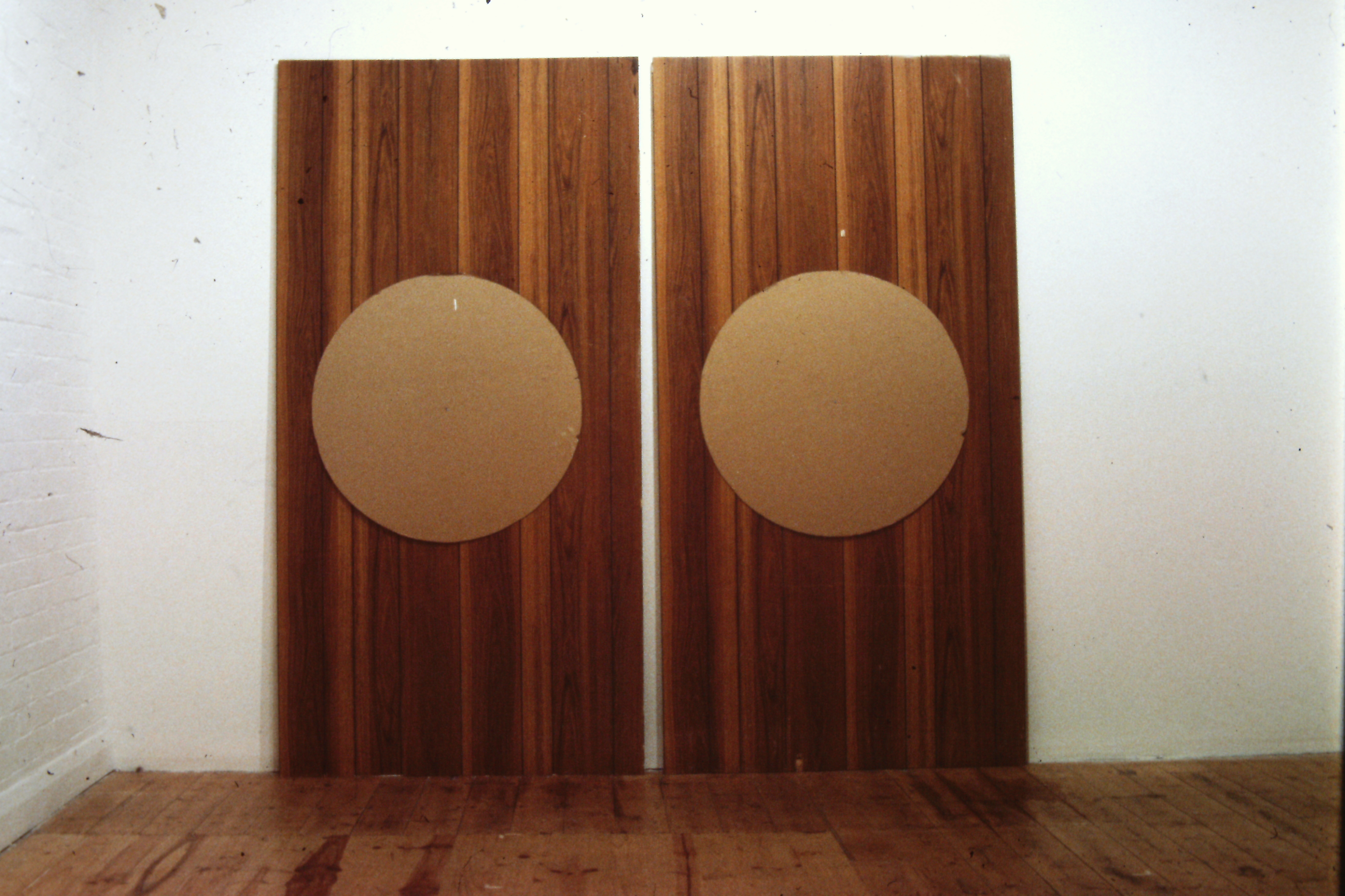 Colin Duncan, Reflection, 1992. Cardboard and woodpanel. Copyright and courtesy the artist