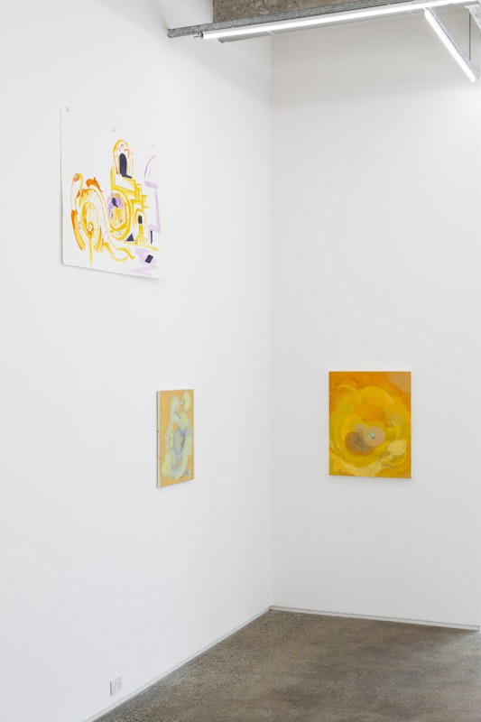 Installation view, Glasshouse Stonehouse 2025: Oh Chenaud!, Alex Pittendrigh and Michelle Ussher, Gertrude Glasshouse, Naarm Melbourne, 2025, photograph: Christian Capurro
