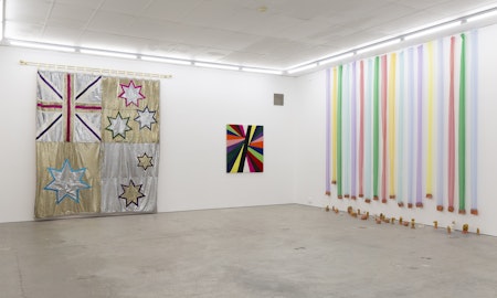 Installation view, A Fictional Retrospective: Gertrude’s First Decade 1985–1995, Gertrude Contemporary, Naarm Melbourne, 2025, image courtesy and © the artists, photograph: Christian Capurro